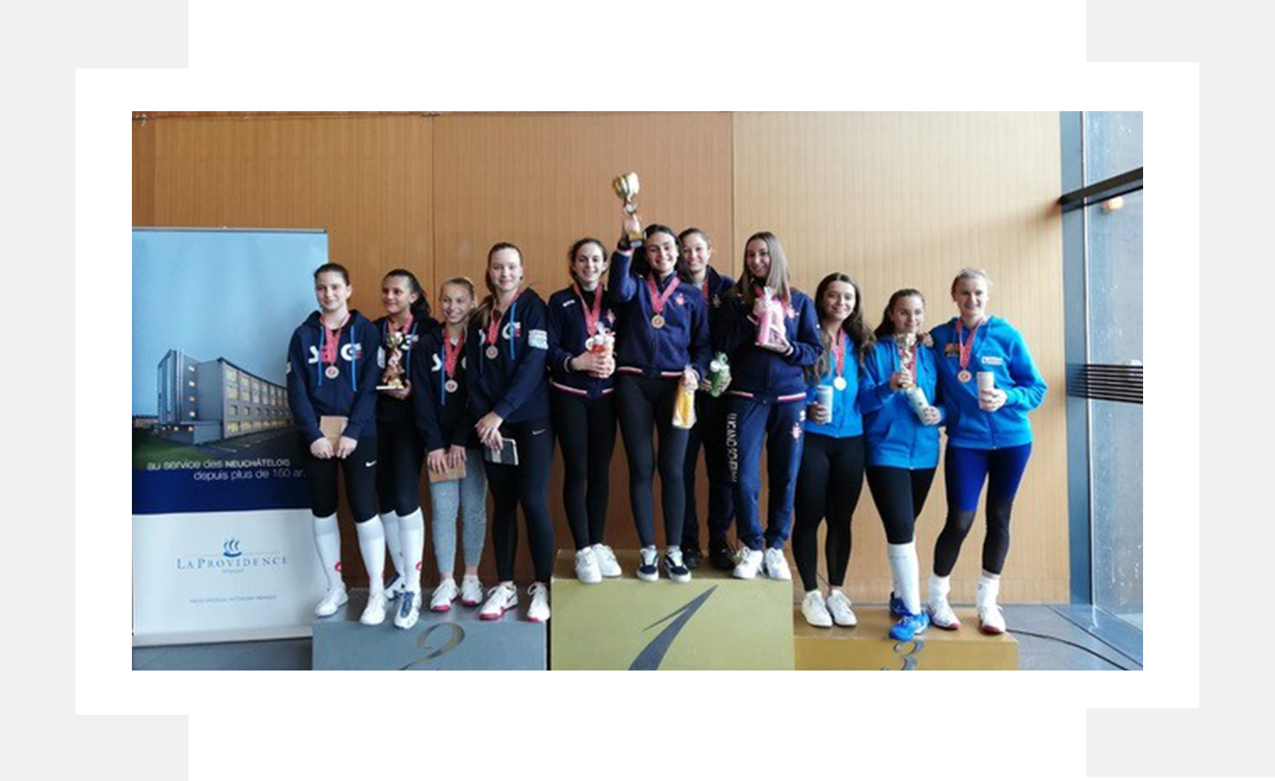 Le ragazze di Lugano Scherma campionesse svizzere Under 17