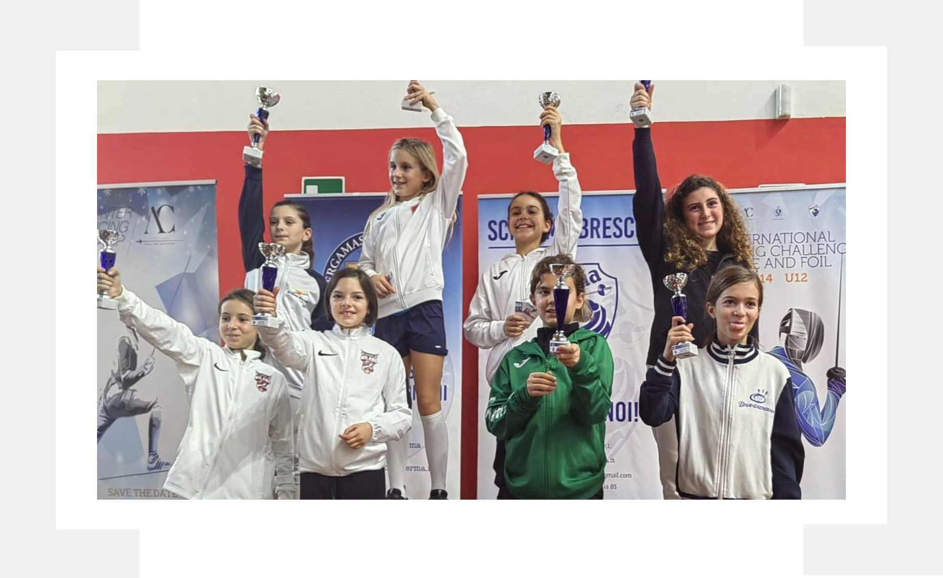 Alla 1a PROVA GRAN PREMIO GIOVANISSIMI a Brescia